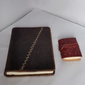 Leather Diary with free pocket diary